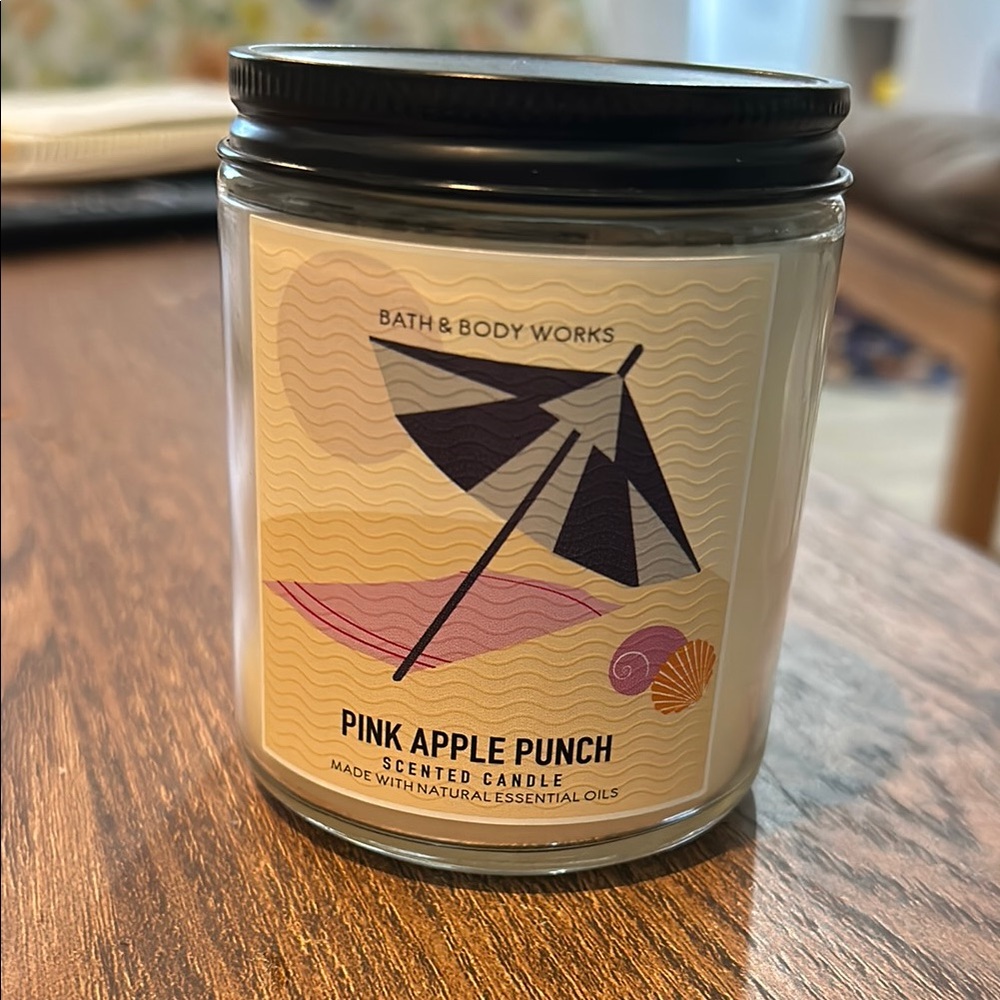 Bath & Body Works Pink Apple Punch Scented Candle